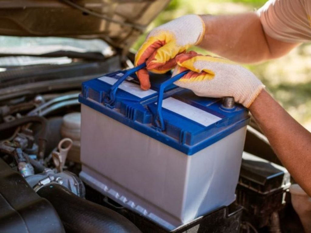 Car battery change home service