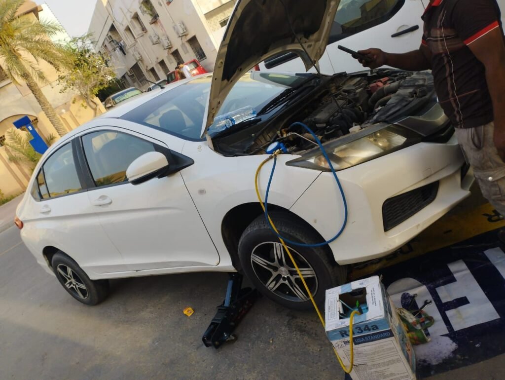 Car AC Gas refill Dubai