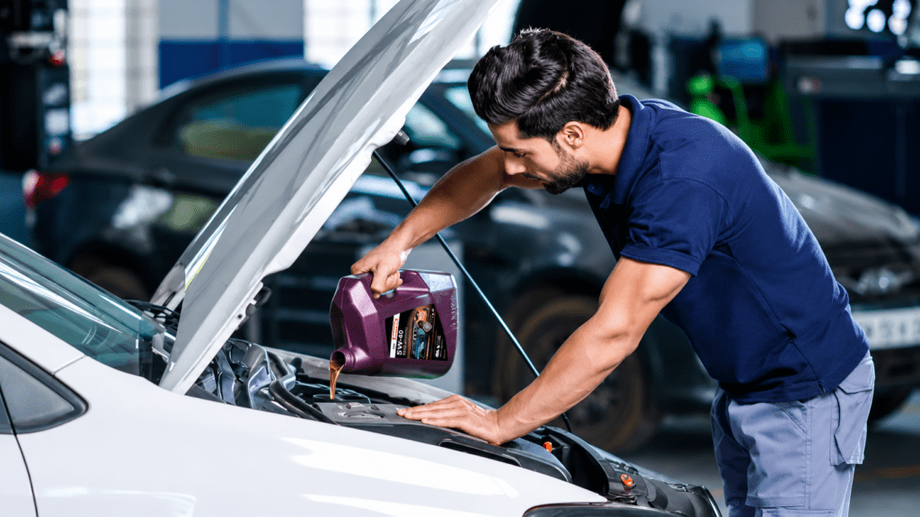 car oil change